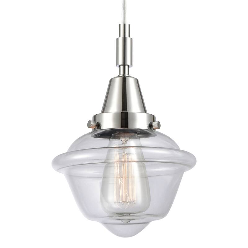 Innovations Lighting 447-1P-G532 Oxford 7" Wide Mini Pendant with - Polished Chrome