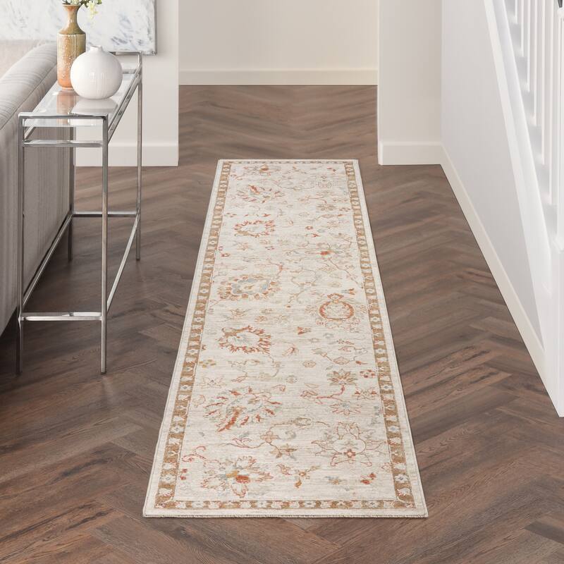 Nourison Asher Bordered Area Rug