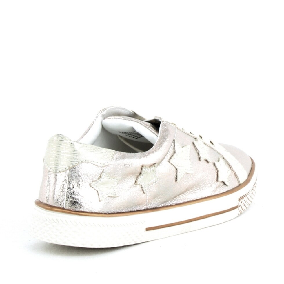 Details about / BEBE DESTINE ROSE//WHITE SYNTHETIC LACE UP SNEAKER