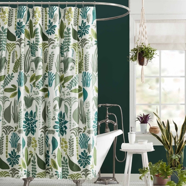 Jungalow Jardin Botanical Shower Curtain