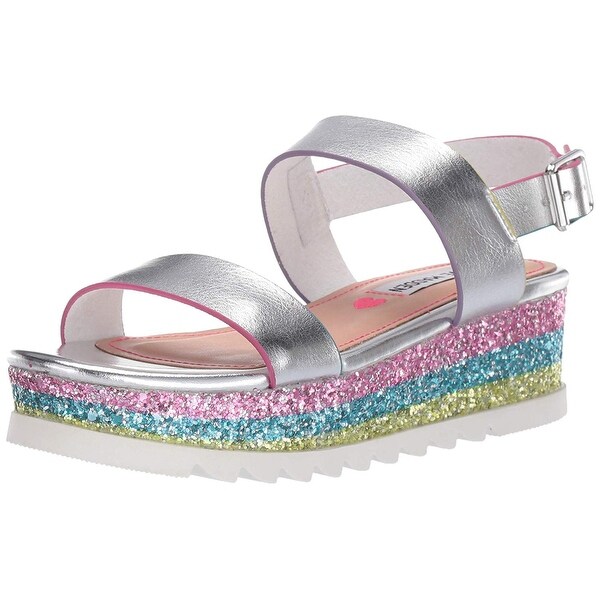 steve madden girls slides