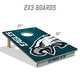 preview thumbnail 2 of 5, Philadelphia Eagles NFL Tailgate Cornhole Board Set