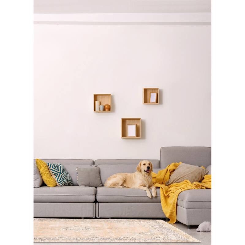 ECARPETGALLERY Hand-knotted Antalya Vintage Brown Wool Rug - 8'3 x 11'9