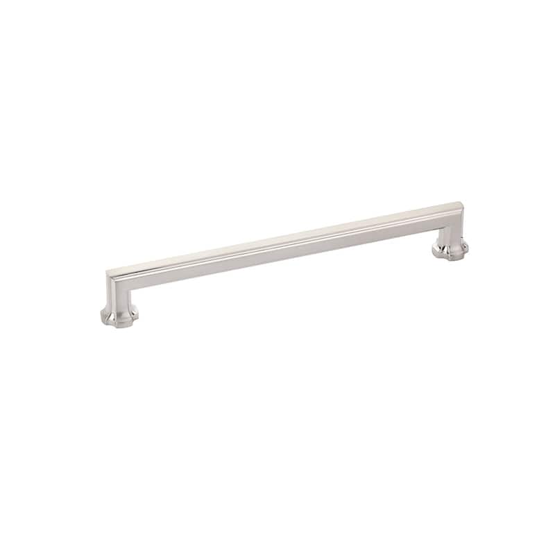 Schaub and Company Empire 8" Center to Center Traditional Grand - Brushed Nickel