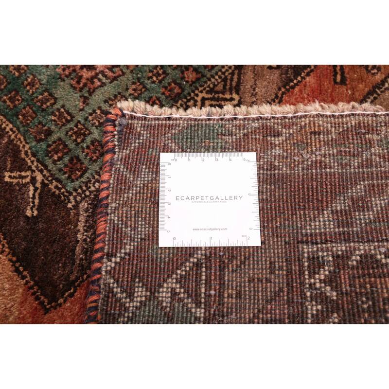 ECARPETGALLERY Hand-knotted Konya Anatolian Copper Wool Rug - 4'8 x 10'1