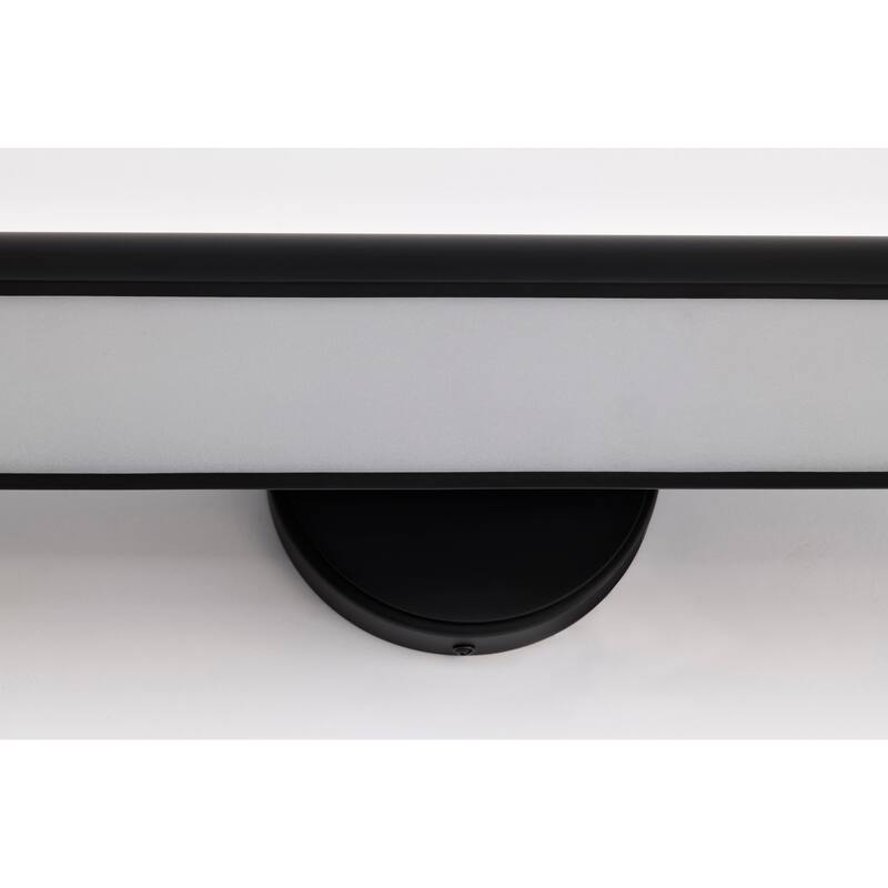 Auden 36 Inch LED Vanity 3 CCT Selectable Black Finish Acrylic Lens