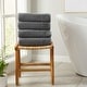 preview thumbnail 128 of 193, Linery & Co. Cotton Diamond Waffle Texture Bath Towels. Bath Towel (Pack of 4) - Dark Gray