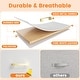 preview thumbnail 8 of 8, White Dresser for Bedroom with 8 Drawers TV Stand for 45" TV Bedroom Dresser Storage Organizers, Fabric Chest of Drawers