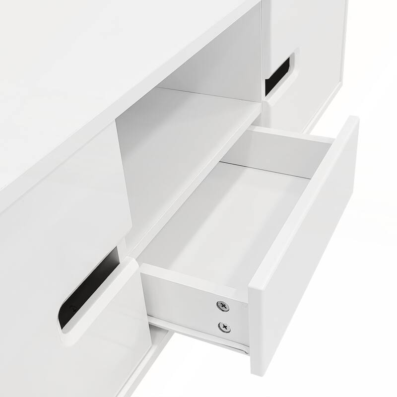 Modern High Glossy Rectangle Coffee Table