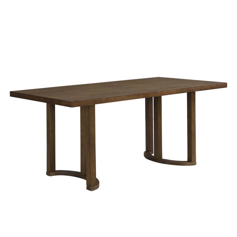 Christopher Knight Home - Noah Rubber Wood 6-Seat Dining Table