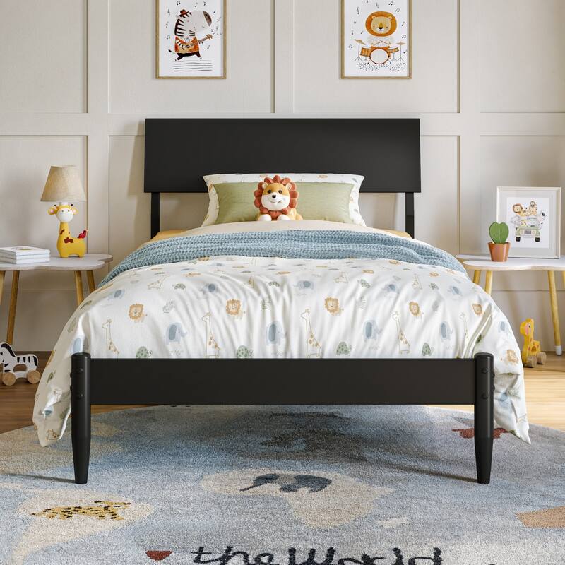 Bradford Platform Bed with Adjustable Headboard