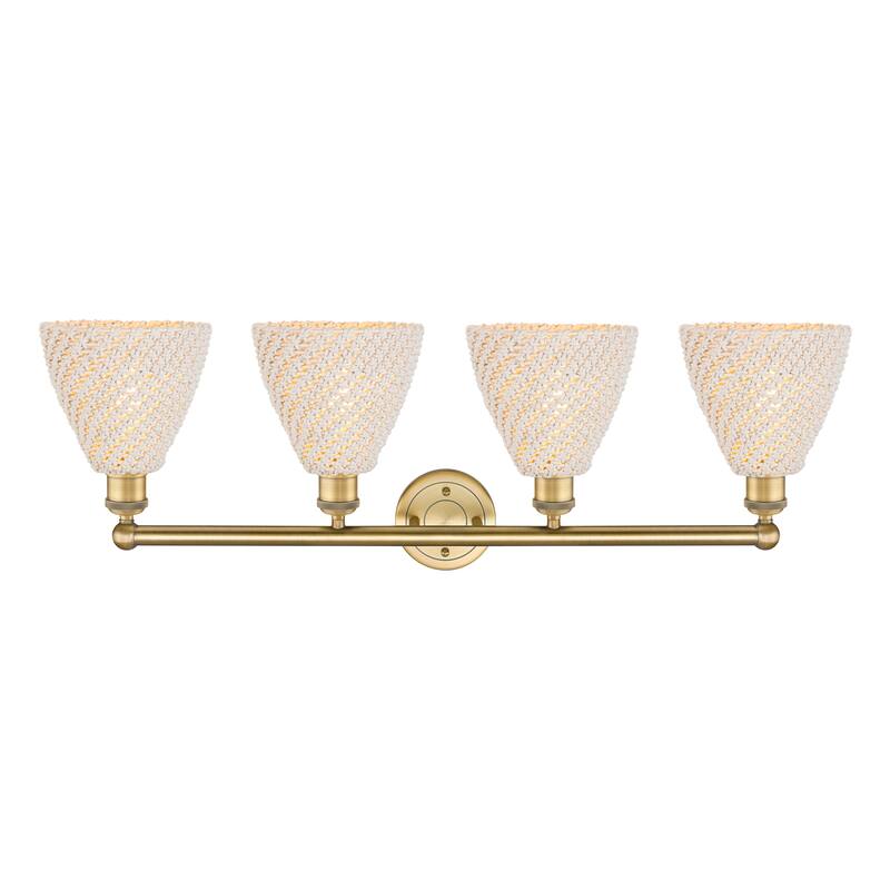 Innovations Lighting Endless Possibilities Edison - Bristol Natural - 4 Light 35" Bath Vanity Light