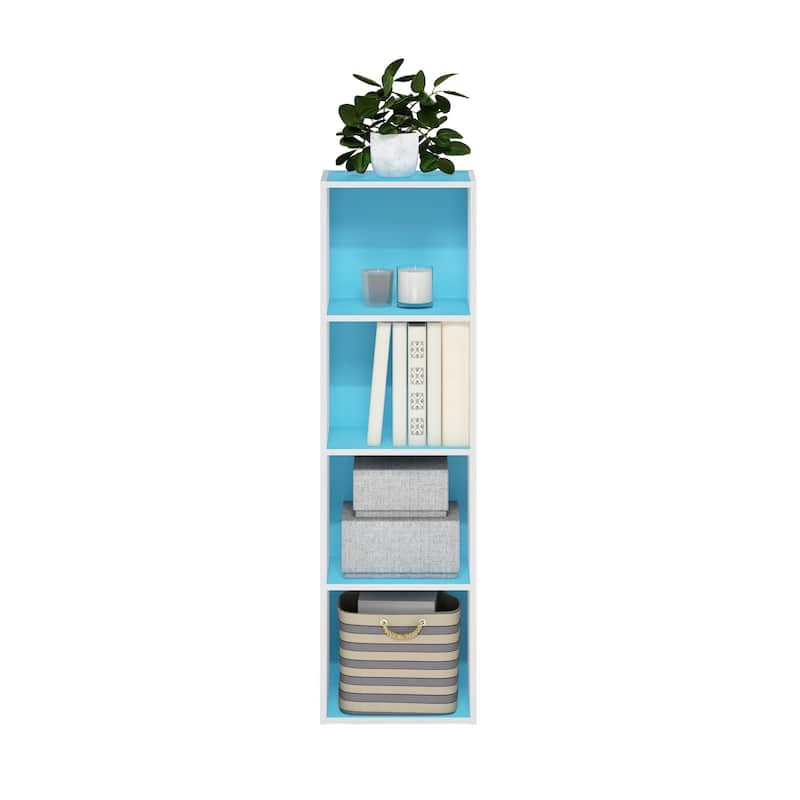 Furinno Pasir 4-Tier Open Shelf Bookcase