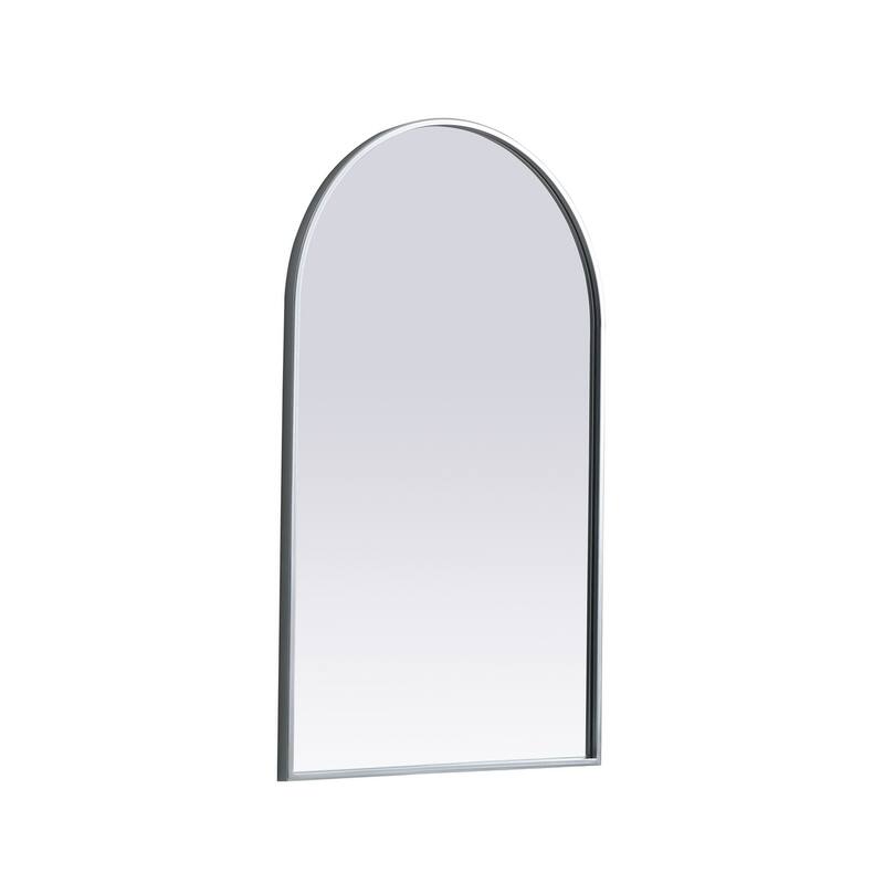 Indigo Home Metal Frame Arch Mirror 22x36 Inch