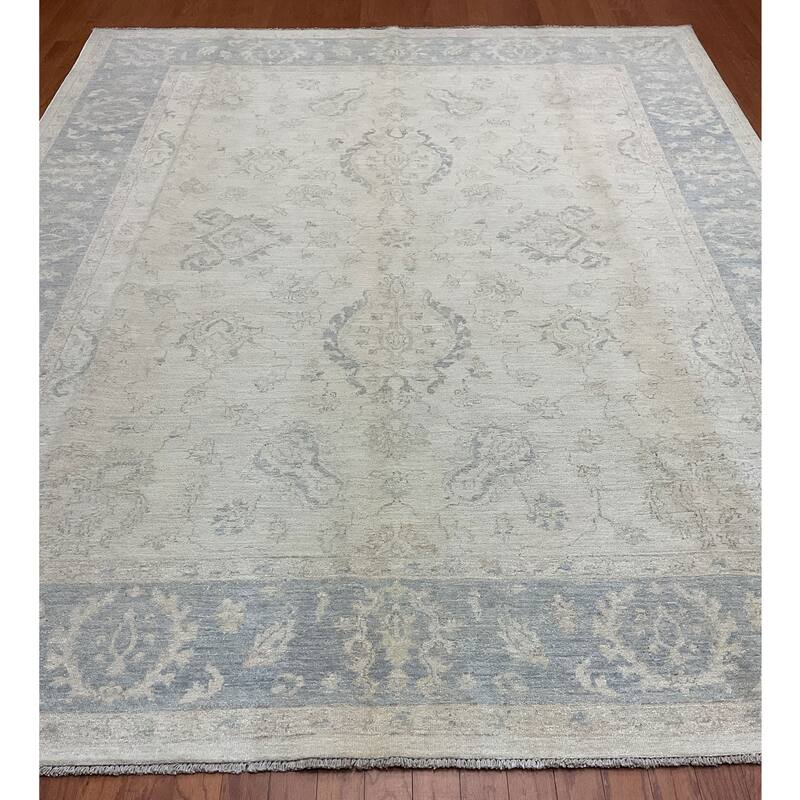 HERAT ORIENTAL Handmade 8' x 9'10 Oushak Wool Rug - 8' x 9'10"