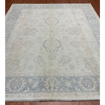 HERAT ORIENTAL Handmade 8' x 9'10 Oushak Wool Rug - 8' x 9'10"