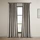 Exclusive Fabrics Heritage Plush Velvet Curtain (1 Panel) - Gallery Taupe - 50 X 96