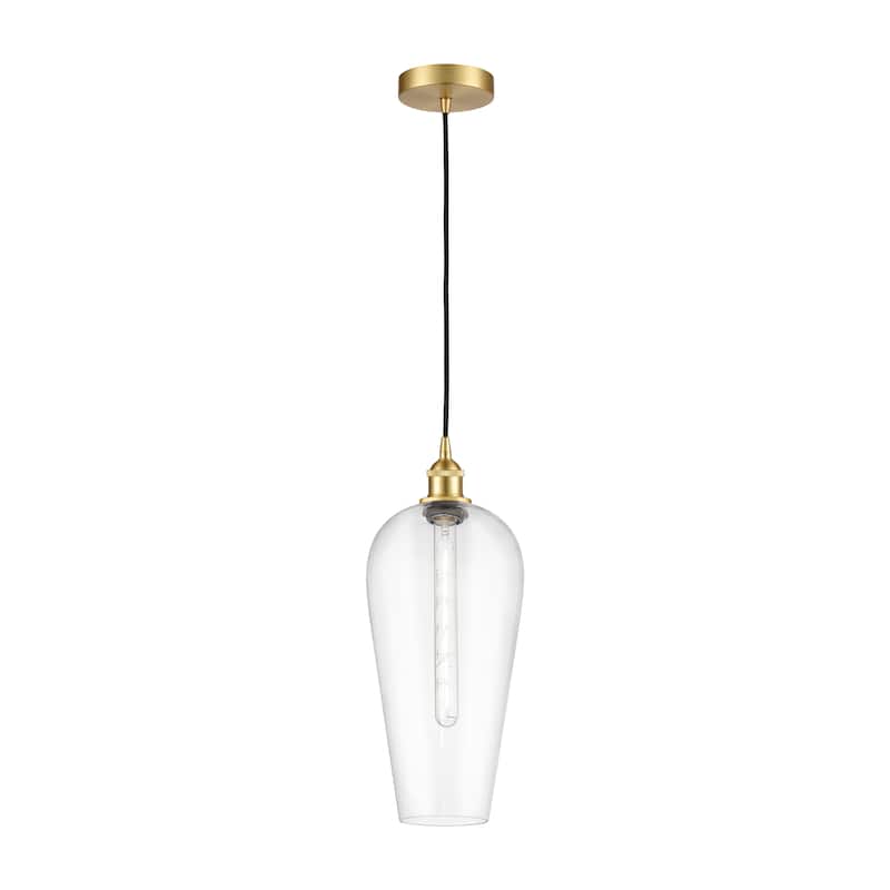 Innovations Lighting Endless Possibilities Edison - Chelsea - 1 Light 8" Cord Hung Mini Pendant - Clear/Satin Gold