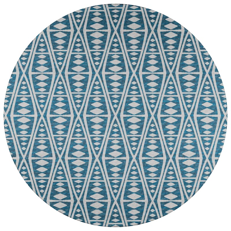 Indoor/ Outdoor Addison Yuma Southwest Tribal WashableArea Rug