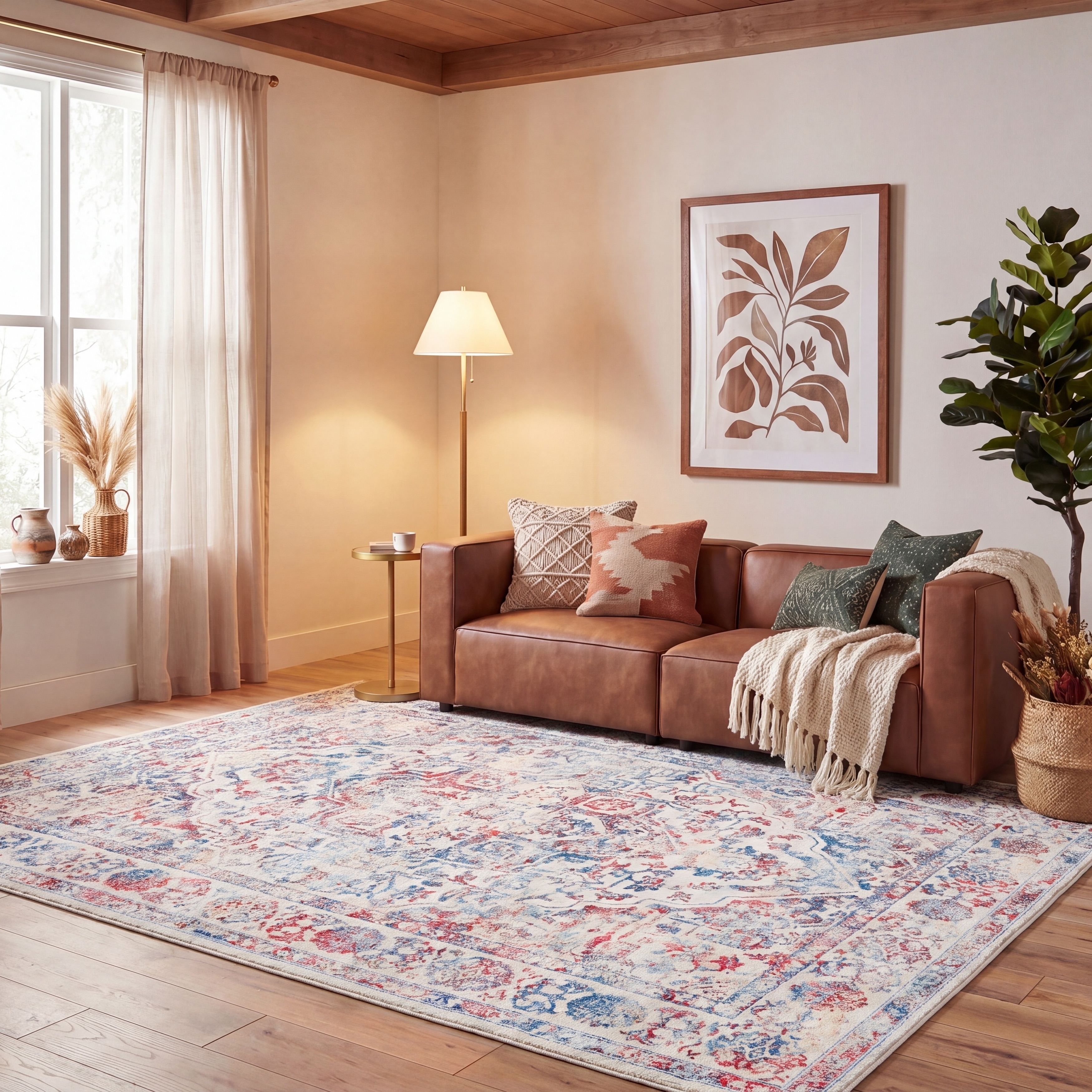 SAFAVIEH Brentwood Þordis Oriental Medallion Rug