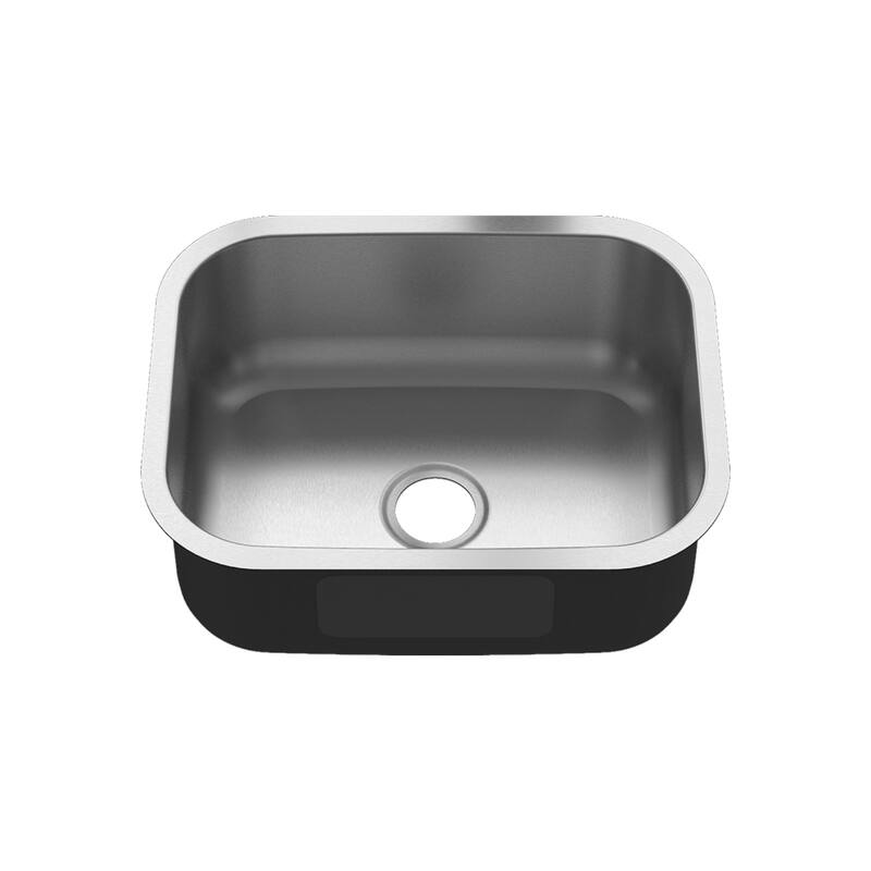 Sinber Undermount Single Bowl 304 Stainless Steel Kitchen Sink