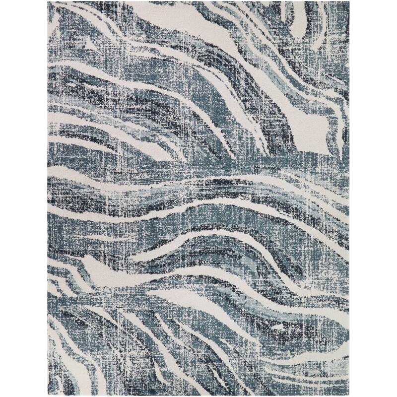 Julio Wavy Abstract Area Rug