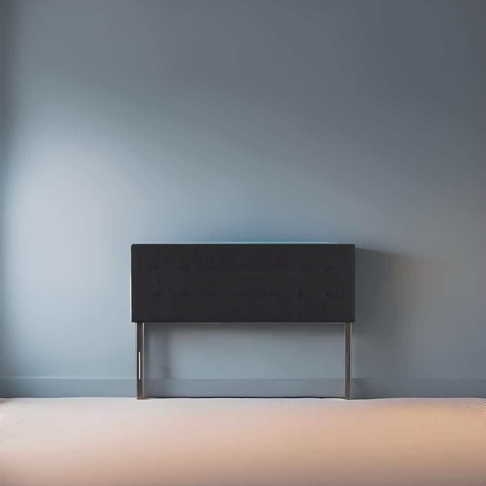 Height Adjustable Tufted Headboard - Padded Upholstered Queen Bed Backboard with Premium Fabric