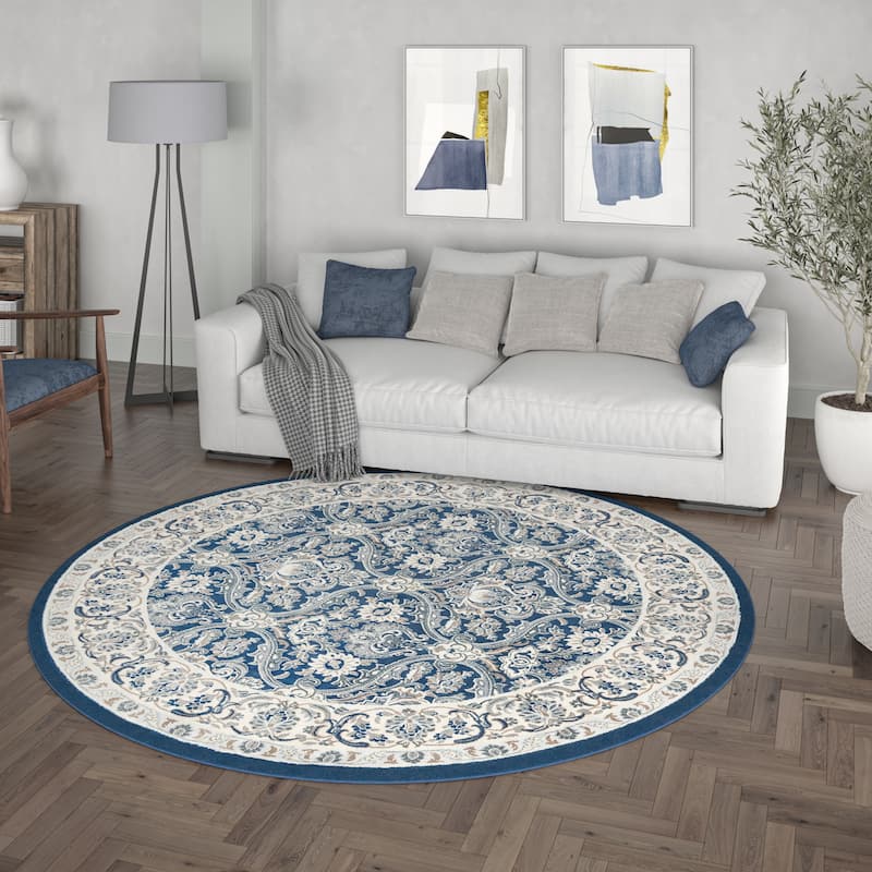Carrington Traditional Border Indoor Area Rug