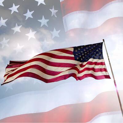 American Flag 3x5 ft Outdoor Heavy Duty Embroidered Stars USA Flag