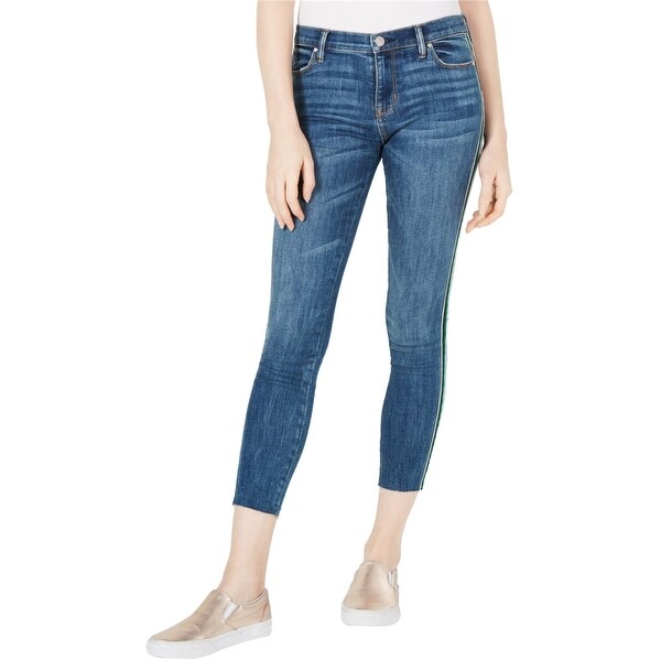 Kendall Kylie Womens The Ultra Babe Skinny Fit Jeans, Blue, 32 ...