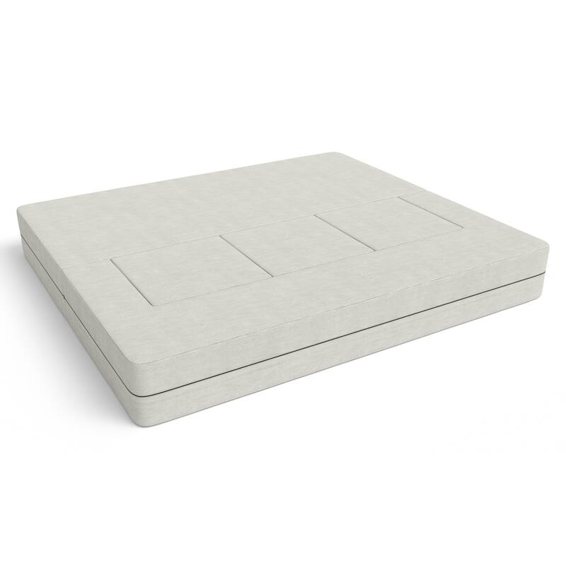 Porch & Den California King Convertible Sleeper Sofa and Ottomans