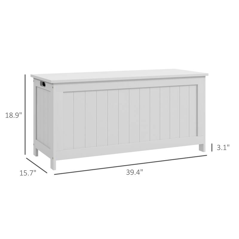 39.4" Storage Chest w/ 2 Safety Hinges
