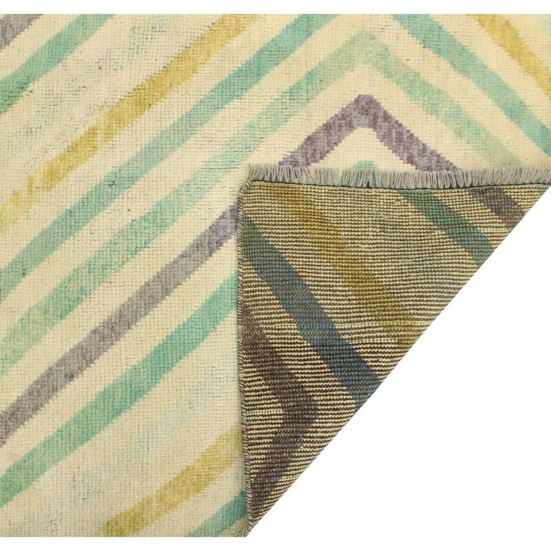 Balochi Zia Ivory/Grey Rug - 8'8" x 11'6"