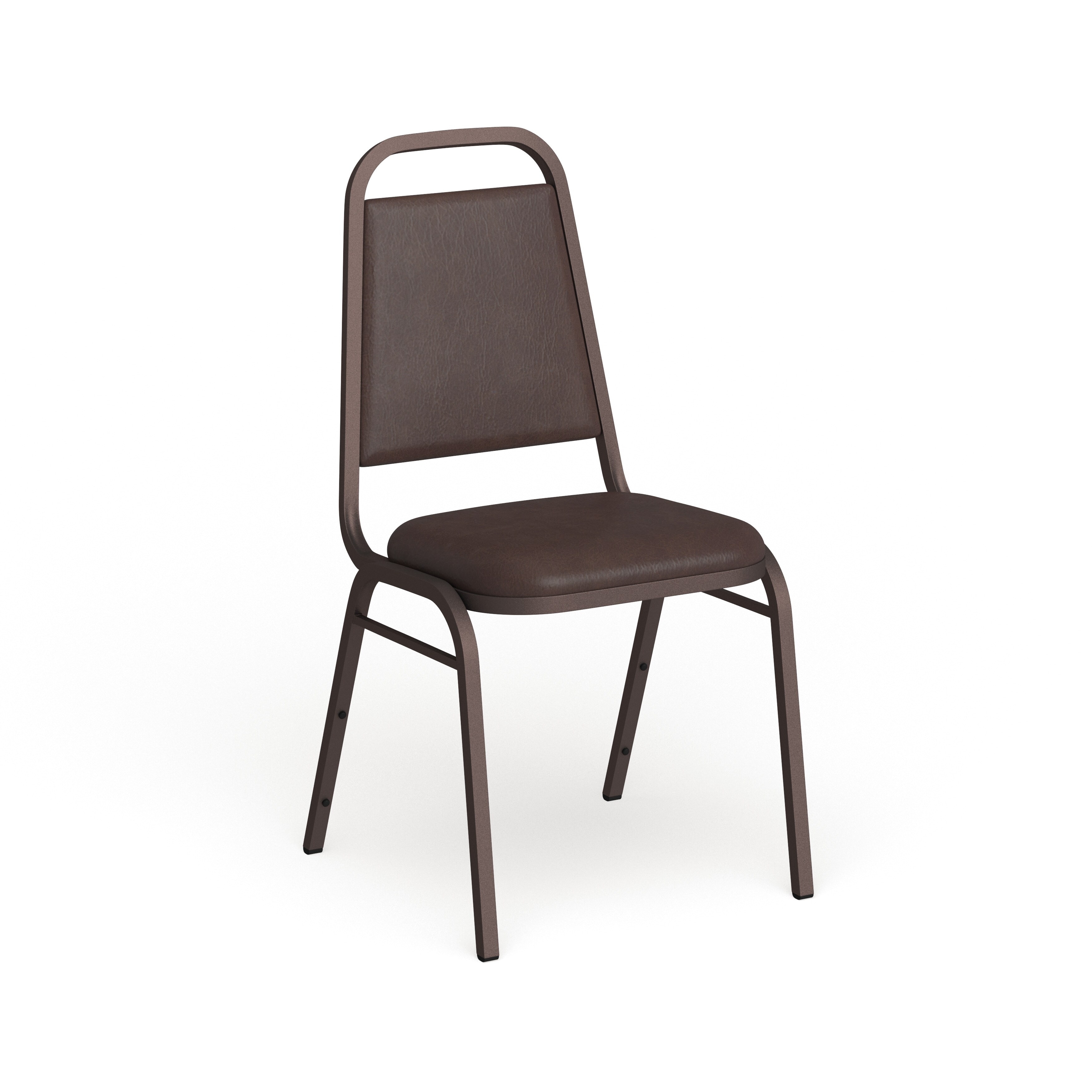 Flash Furniture Trapezoidal Back Stacking Banquet Chair with 1.5" Thick Seat