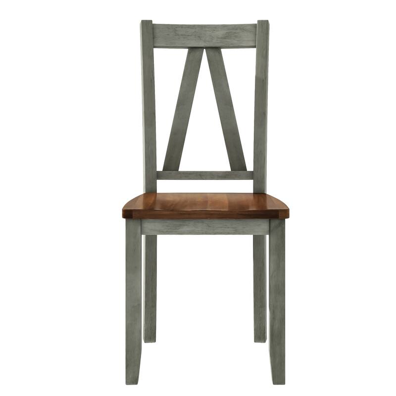 6-Piece Dining Table Set with Sturdy Rubberwood and Multifunctional Chairs and Bench for Family Meals