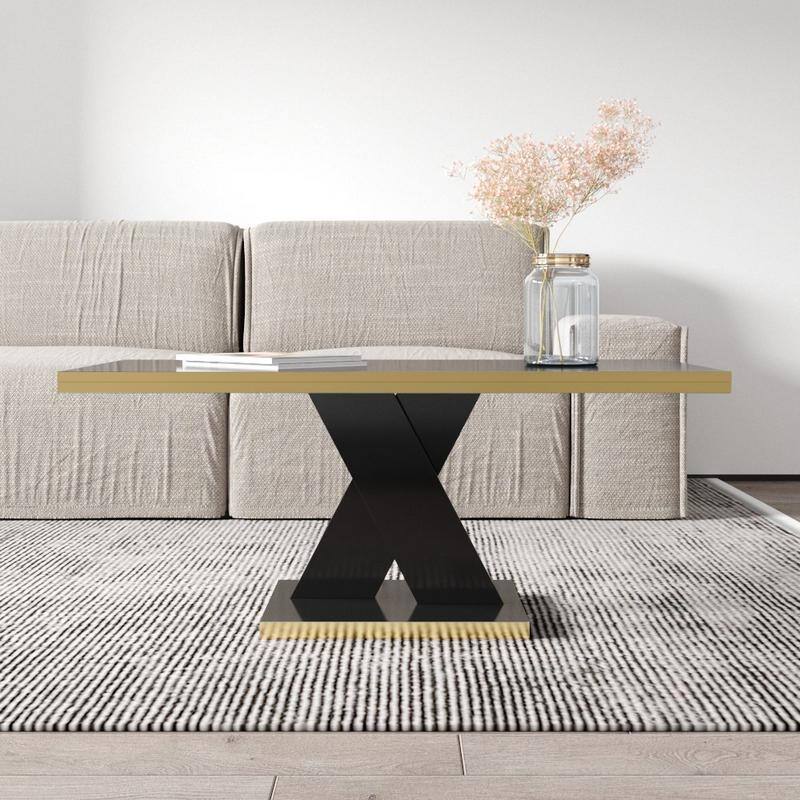 Cross 47" Coffee Table