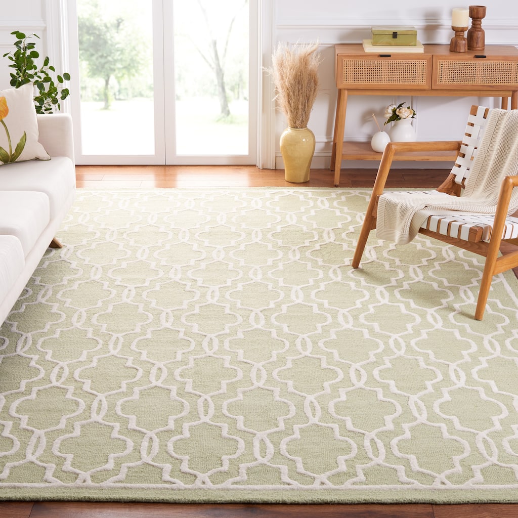 SAFAVIEH Handmade Cambridge Philine Geometric Wool Rug