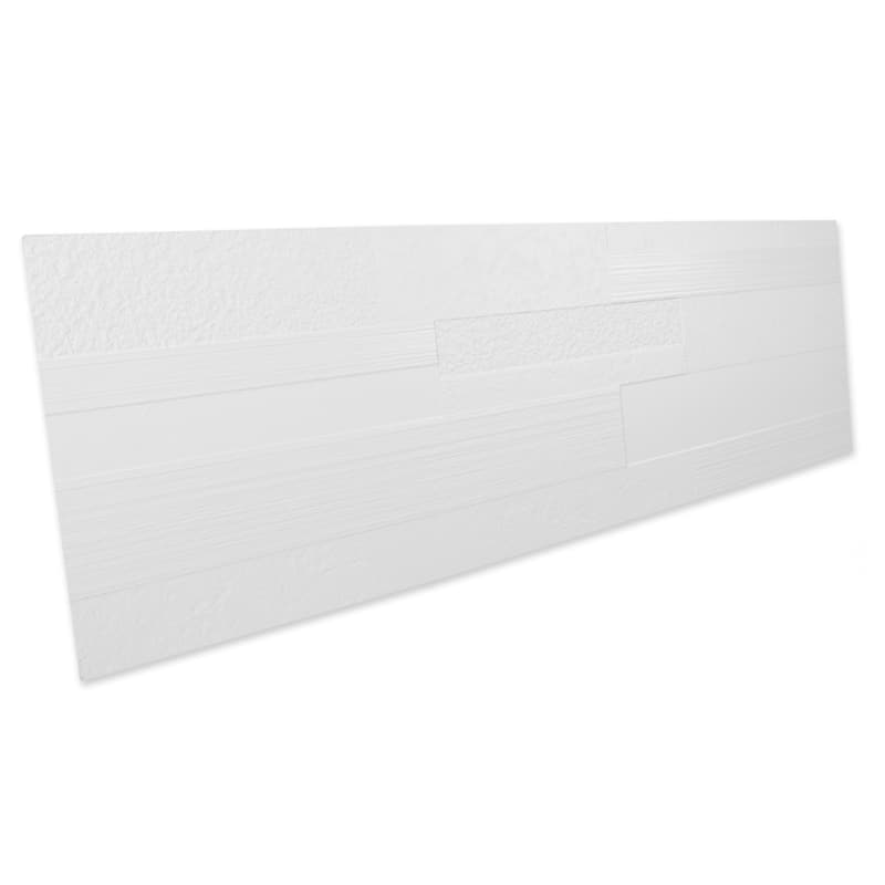 Merola Tile Lumiere Strate Blanco 11-3/4" x 35-3/8" Ceramic Wall Tile