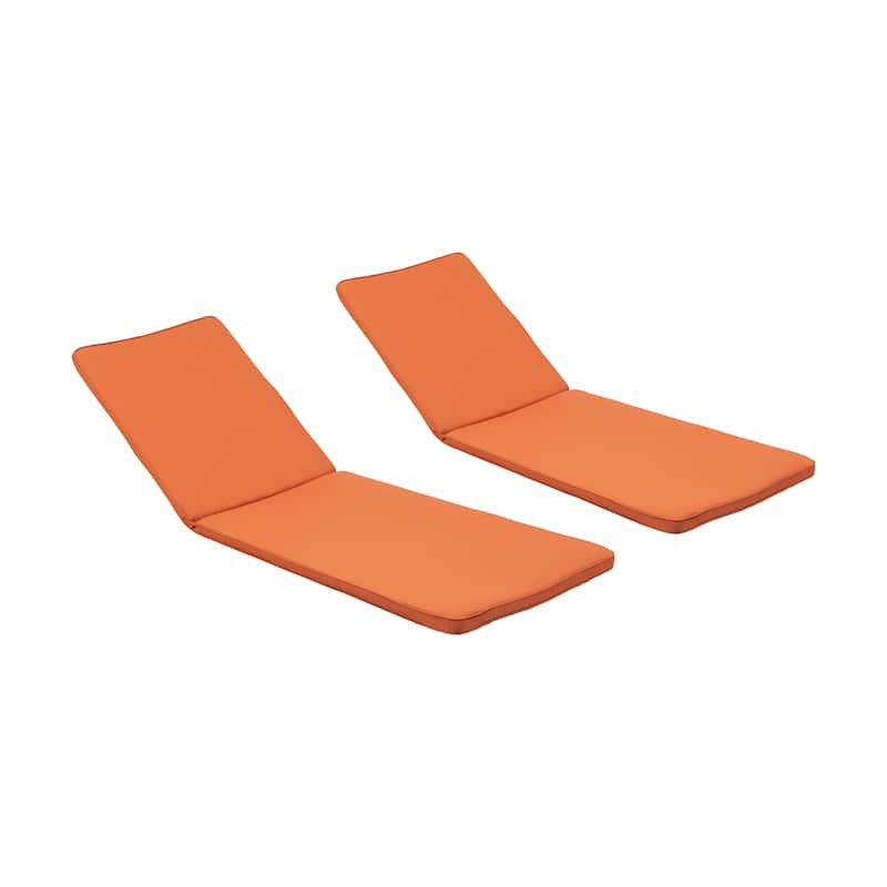Nadine Chaise Lounge Cushions ONLY (Set of 2) by Christopher Knight Home