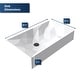 preview thumbnail 5 of 7, Karran Diamond Quartz 28 inch Bathroom Vessel Sink