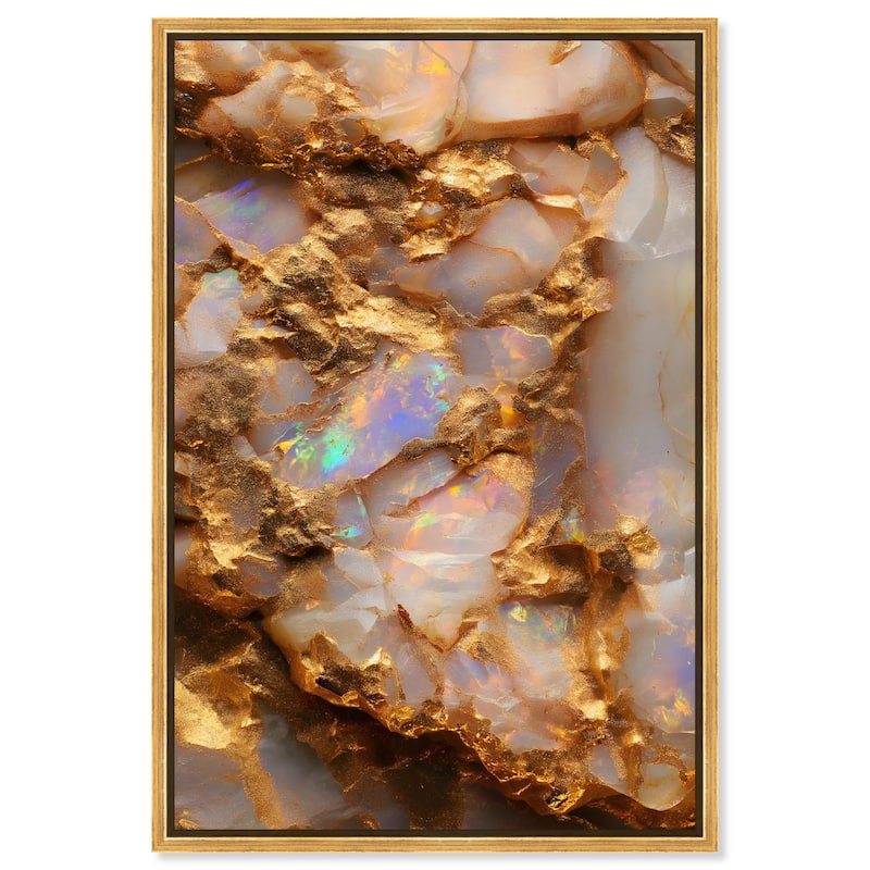 Mythic Gleam Canvas by Art Remedy - Gold - 30" x 45"