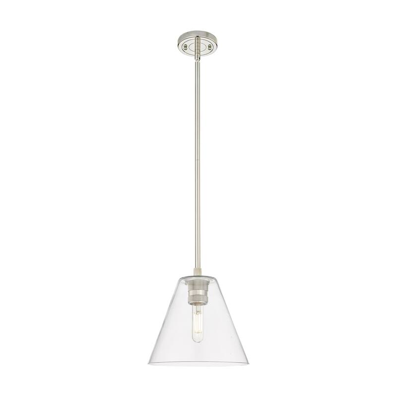 Innovations Lighting Downtown Urban - Crown Point - 1 Light 8" Berkshire Stem Hung Pendant
