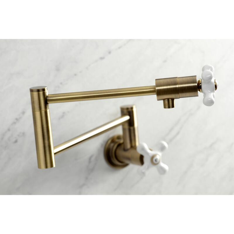 Metropolitan Wall Mounted Pot Filler Faucet