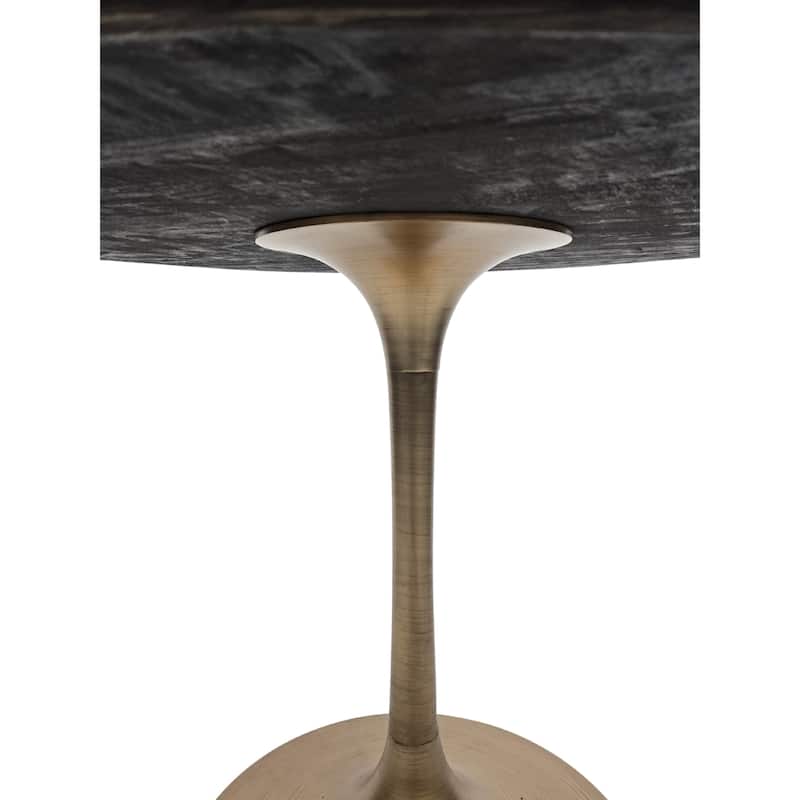 Carolina Living Alden Wood Top 40" Round Dining Table