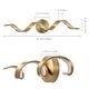preview thumbnail 43 of 47, Modern Spiral Design LED Bathroom Vanity Light Dimmable Wall Light