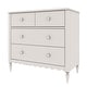 preview thumbnail 20 of 32, Charlotte/Scallop 4 Drawer Dresser
