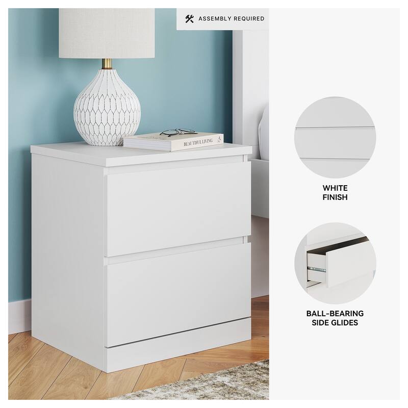 Signature Design by Ashley Onita White Nightstand
