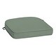 preview thumbnail 11 of 38, Arden Selections ProFoam Essentials Outdoor Rounded Back Seat Cushion 19 x 20