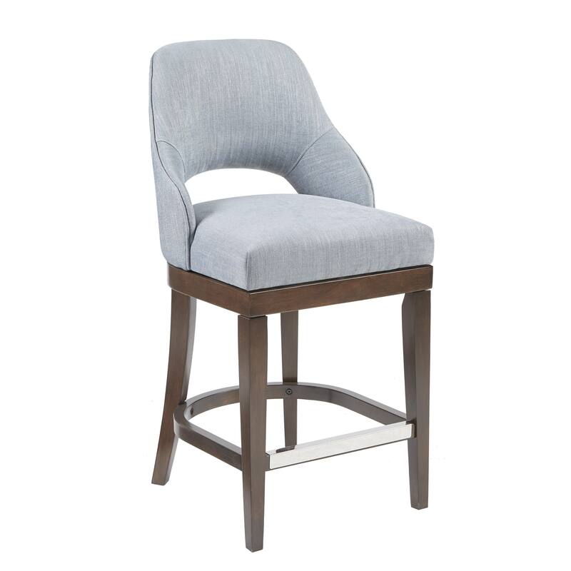 Madison Park Marshall Counter Stool with 360 Degree Swivel Seat