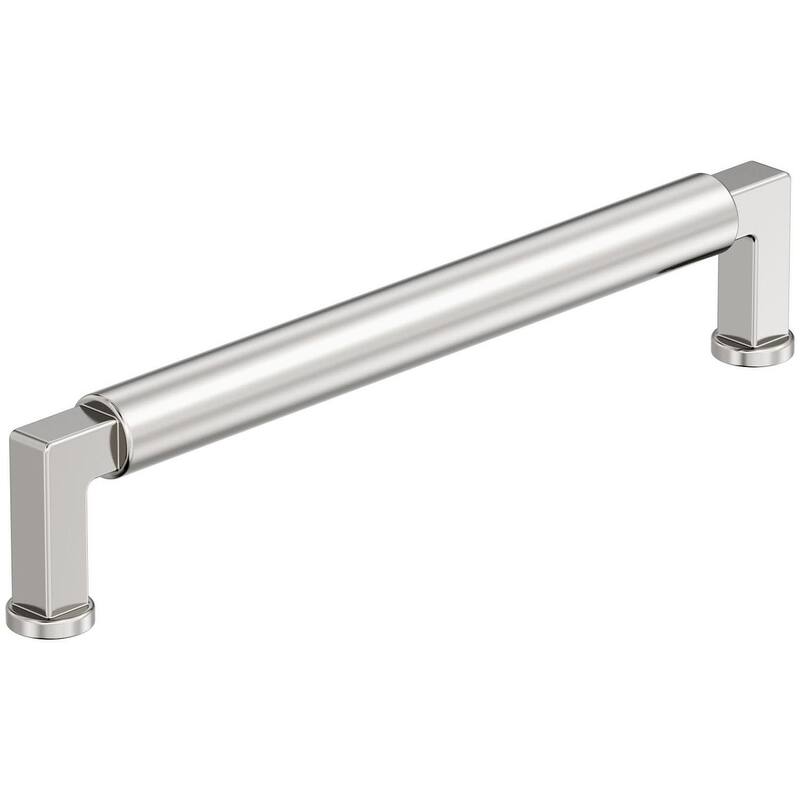 Amerock BP37485 Balon 6-5/16" Center to Center Smooth Handle Cabinet - Polished Nickel